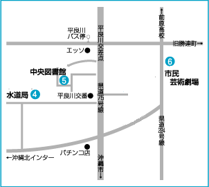 具志川地域のマップ2