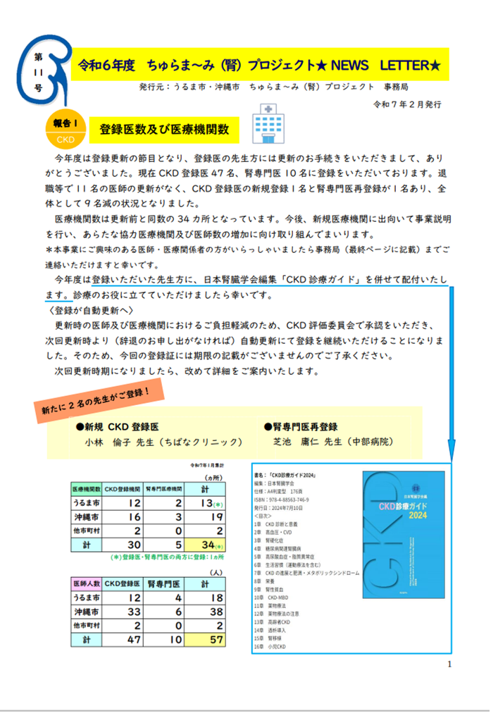 CKDニュースレター第11号