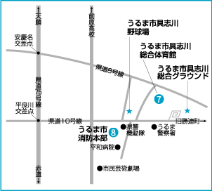 具志川地域のマップ3