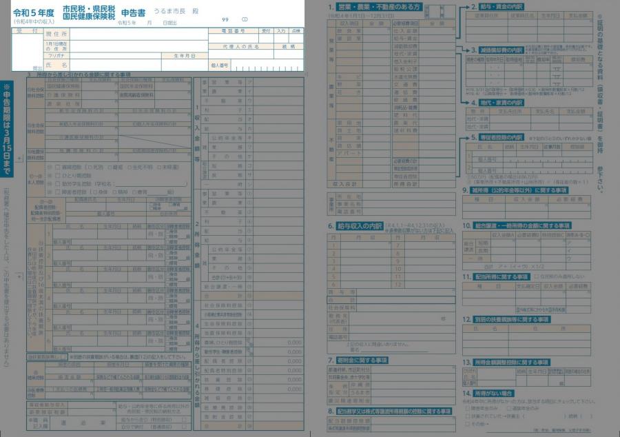 記入方法のモーダル画像（基本事項１）