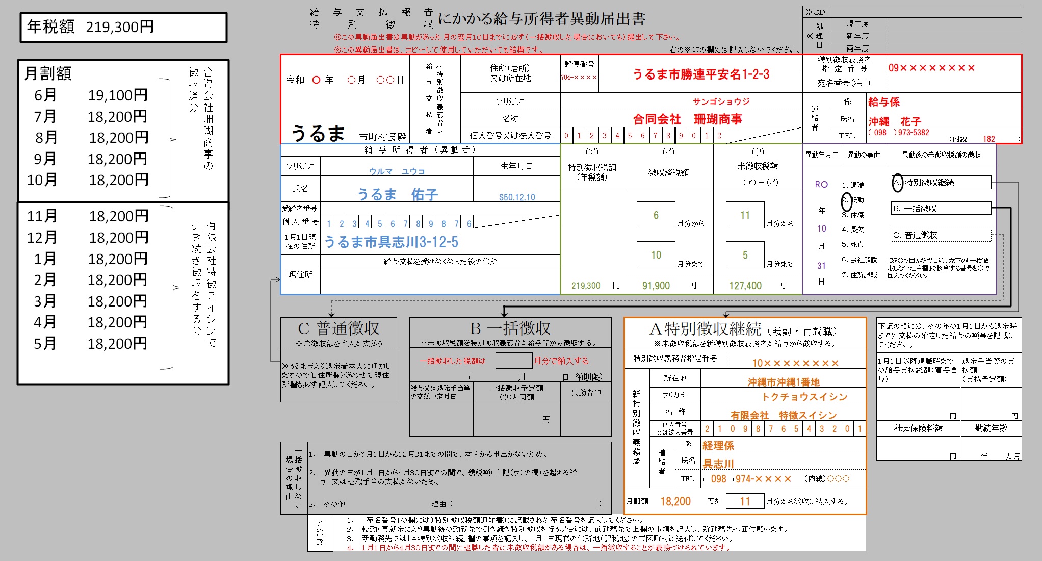 転勤