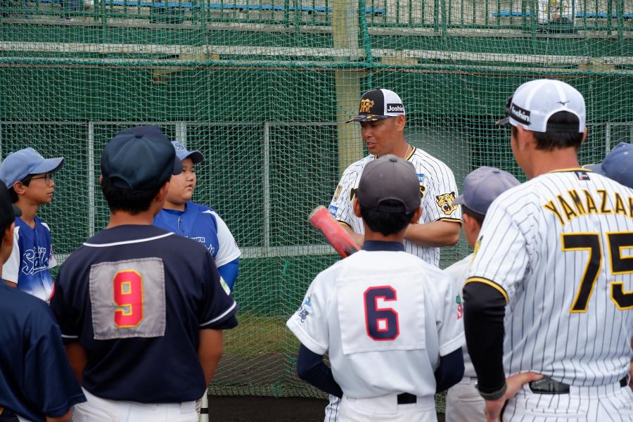 阪神野球教室1
