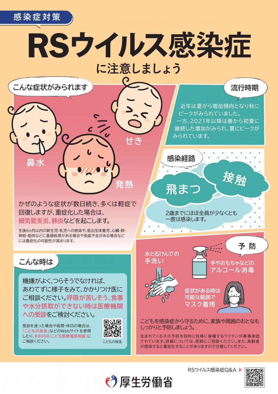 RSウイルス感染症チラシ