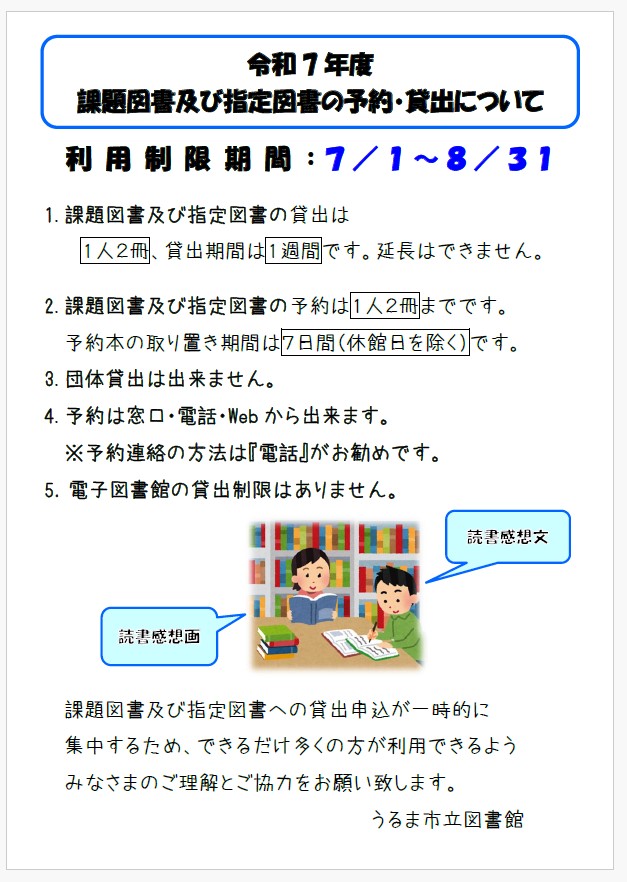 貸出について