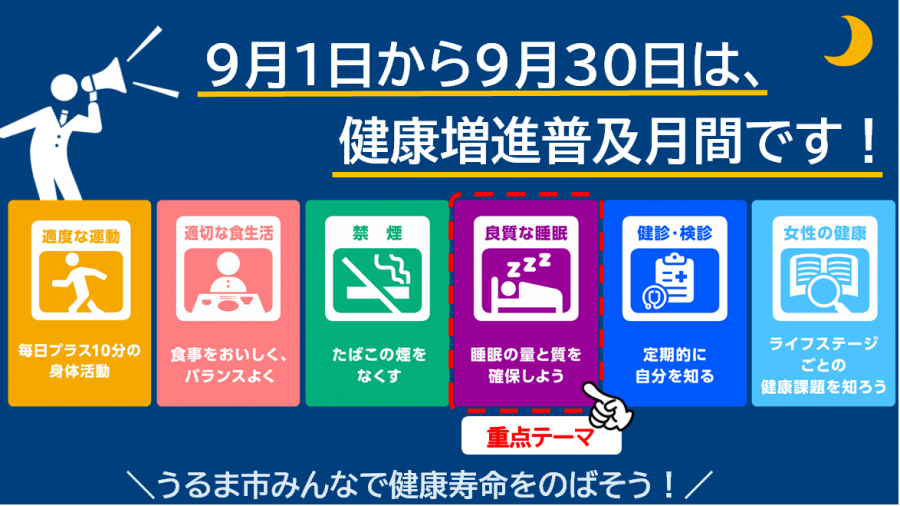 令和7年度健康増進普及月間
