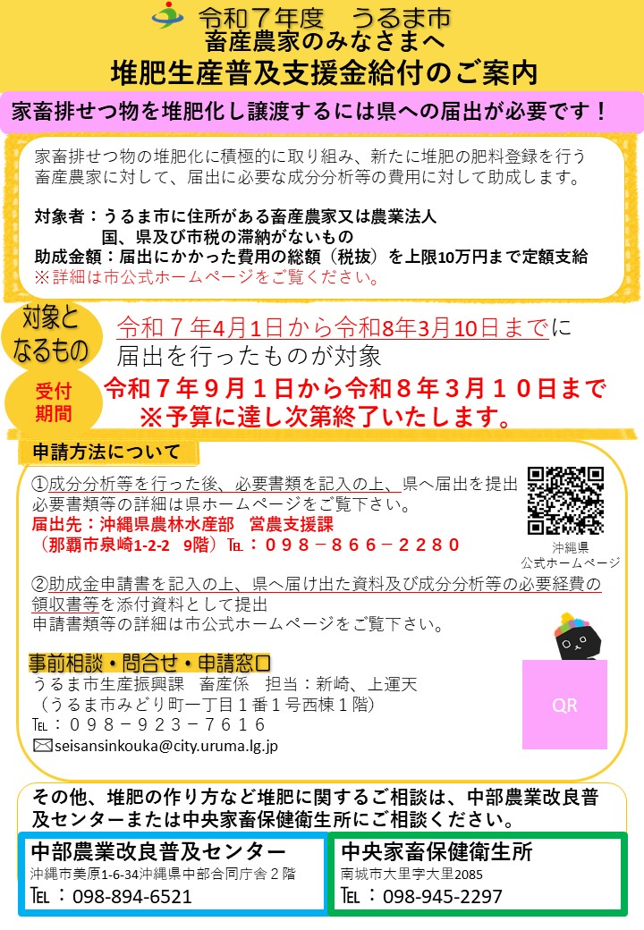 助成金の案内