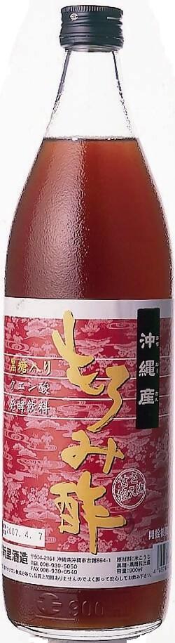 新里酒造もろみ酢黒糖