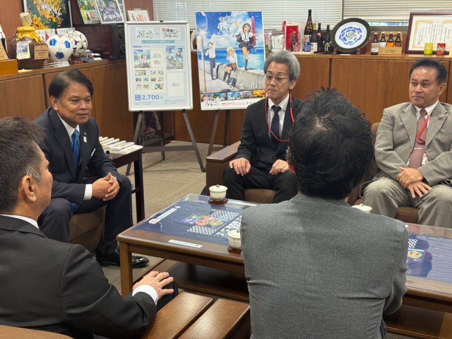 うるま市誕生20周年×沖ツラ」オリジナルフレーム切手セット制作販売