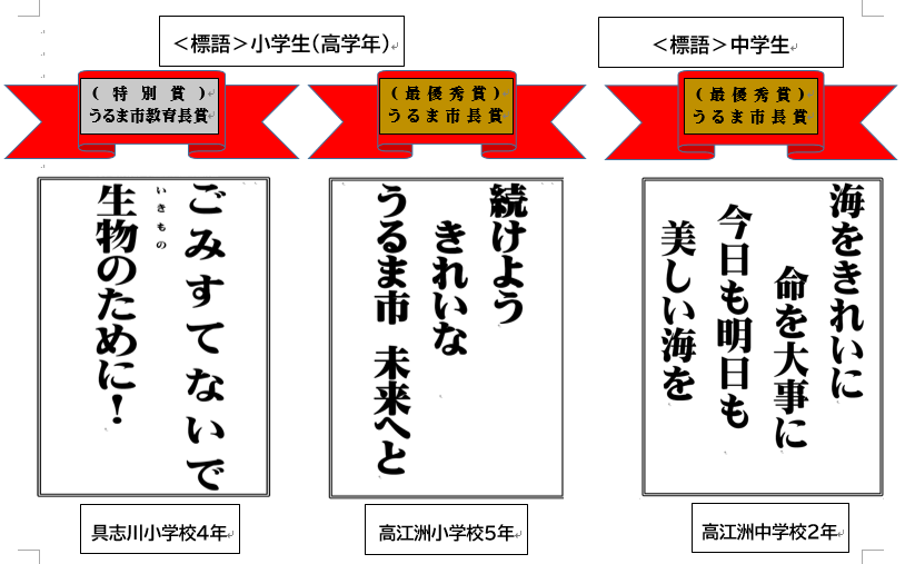 標語高学年中学生